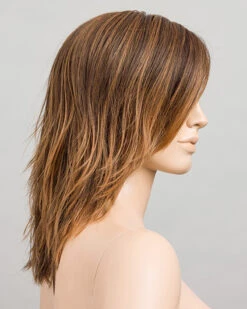 Flow Mono Part-Petite/Average | Lace Front & Monofilament Part Synthetic Wig By Ellen Wille -Best Wig Outlet Store EW31042PA FlowMonoPart HazelnutLighted mq