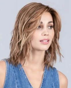 Flow Mono Part-Petite/Average | Lace Front & Monofilament Part Synthetic Wig By Ellen Wille -Best Wig Outlet Store EW31042PA FlowMonoPart LightBernsteinRooted M2