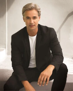 Sophistication | Average/Large Men's Lace Front & Monofilament Synthetic Wig By HIM 14 Sophistication | Average/Large Men's Lace Front & Monofilament Synthetic Wig By HIM -Best Wig Outlet Store HC64003AL Sophistication Main 1