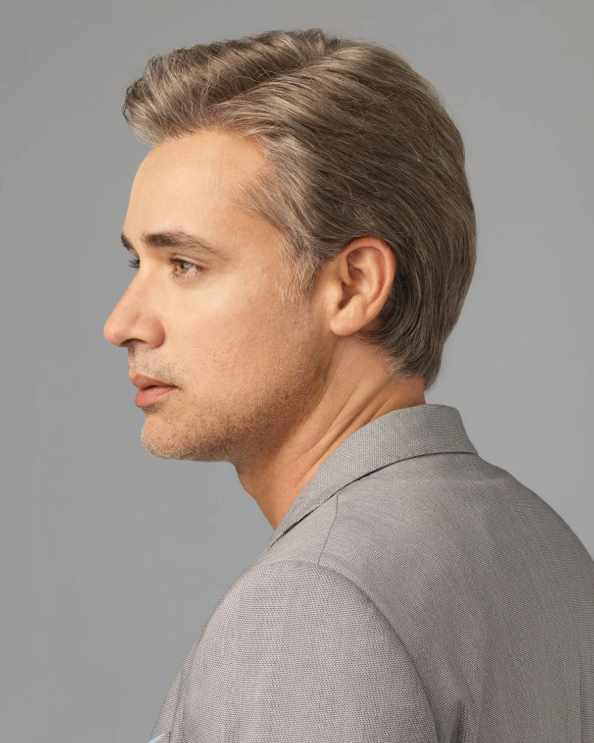 Sophistication | Average/Large Men's Lace Front & Monofilament Synthetic Wig By HIM 2 Sophistication | Average/Large Men's Lace Front & Monofilament Synthetic Wig By HIM - Image 2