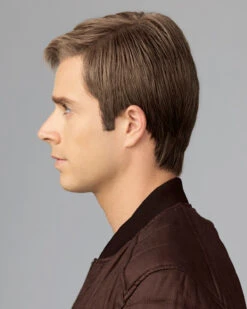 Grit | Average/Large Men's Lace Front & Monofilament Synthetic Wig By HIM -Best Wig Outlet Store HC64004AL Grit Side 2