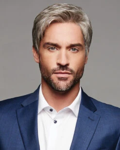 Reserved | Average/Large Men's Lace Front & Monofilament Crown Synthetic Wig By HIM