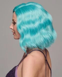 Blue Babe | Lace Front & Monofilament Part Synthetic Wig By Hairdo -Best Wig Outlet Store HD31005 BlueBabe Model1 S2