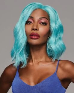 Blue Babe | Lace Front & Monofilament Part Synthetic Wig By Hairdo -Best Wig Outlet Store HD31005 BlueBabe Model2 F