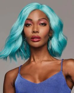 Blue Babe | Lace Front & Monofilament Part Synthetic Wig By Hairdo -Best Wig Outlet Store HD31005 BlueBabe Model2 M