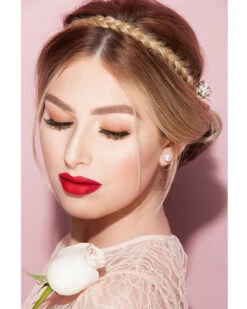 French Braid Band | Hair Piece By Hairdo -Best Wig Outlet Store HD50014 French Braid Bridal1