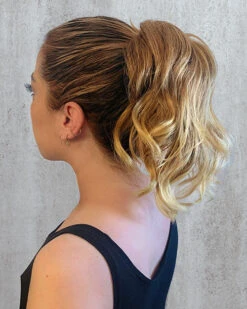 12 Inch Stretch Pony | Hair Piece By Hairdo -Best Wig Outlet Store HD50038 12inchStretchPony HowTo 4