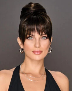 Trendy Fringe & Bun | Hair Piece By Hairdo