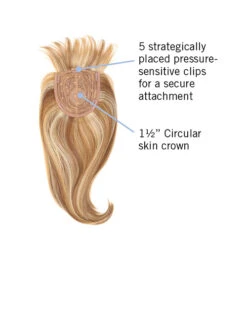 Fringe Top Of Head | Synthetic Wiglet By Hairdo 15 Fringe Top Of Head | Synthetic Wiglet By Hairdo -Best Wig Outlet Store HD54002 FringeTopOfHead inside