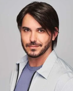 Sharp | Average/Large Men's Lace Front & Monofilament Human Hair Blend Wig By HIM -Best Wig Outlet Store HIM64010AL Sharp FF2