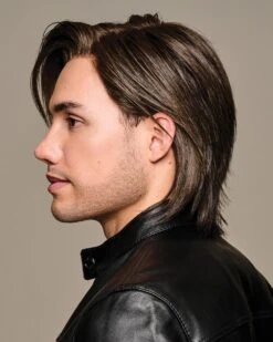 Daring Elite | Average/Large Men's Lace Front & Monofilament Top Synthetic Wig By HIM -Best Wig Outlet Store HIM64015AL DaringElite S2