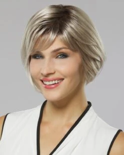Kelly Petite | Monofilament Synthetic Wig By Henry Margu -Best Wig Outlet Store HM4745 Kelly 60 101GR side