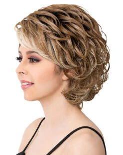 Tessa | Synthetic Wig By It's A Wig -Best Wig Outlet Store IW20145 Tessa TFFCaramelLatte side