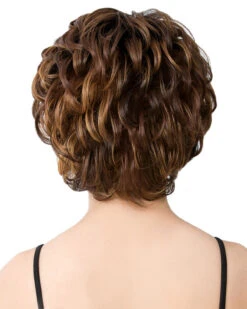 Tessa | Synthetic Wig By It's A Wig -Best Wig Outlet Store IW20145 Tessa TFFHoneyAmber back