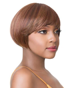 Q Bory | Synthetic Wig By It's A Wig 10 Q Bory | Synthetic Wig By It's A Wig -Best Wig Outlet Store IW20149 QBory HoneyBrown side