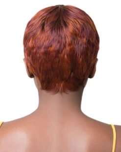 Q Cupid | Synthetic Wig By It's A Wig -Best Wig Outlet Store IW20150 QCupid TTDarkCopper back