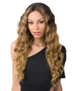 Edgar | Lace Part Synthetic Wig By It's A Wig -Best Wig Outlet Store IW30002 Edgar FFHoneyBlonde main