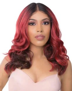 HD T Lace Lussi | Lace Front & Lace Part Synthetic Wig By It's A Wig