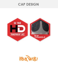 HD T Lace Lussi | Lace Front & Lace Part Synthetic Wig By It's A Wig -Best Wig Outlet Store IW31136 HDTLace Lussi cap