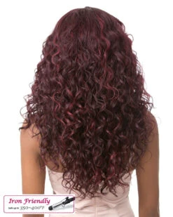 360 Lace Agita | Human Hair Blend Wig By It's A Wig -Best Wig Outlet Store IW37100 360 lace agita 110