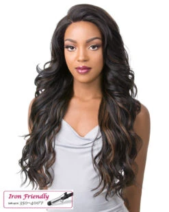 360 Lace Stana | Human Hair Blend Wig By It's A Wig -Best Wig Outlet Store IW37101 360 lace stana107