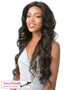 360 Lace Stana | Human Hair Blend Wig By It's A Wig -Best Wig Outlet Store IW37101 360 lace stana110