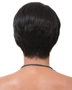 HH Belle Ami | Human Hair Wig By It's A Wig -Best Wig Outlet Store IW37113 HHBelleAmi back 1B