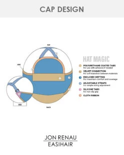 Hat Magic 10 Inch (Exclusive) | Hair Piece By Jon Renau -Best Wig Outlet Store JR385R HatMagic Cap1 0cee535f 3715 4f1b b6b5 65f6b7899b31