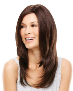 Courtney | Lace Front & Monofilament Synthetic Wig By Jon Renau -Best Wig Outlet Store JR5381 Courtney 433 Side