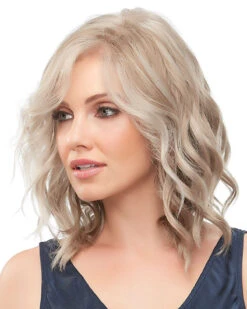 Julianne | Lace Front & Monofilament Synthetic Wig By Jon Renau -Best Wig Outlet Store JR5968 Julianne Gray 101F48T main