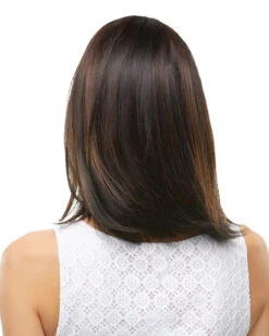 Karlie | Lace Front & Monofilament Synthetic Wig By Jon Renau -Best Wig Outlet Store JR5975 Karlie 1BRH30 Back