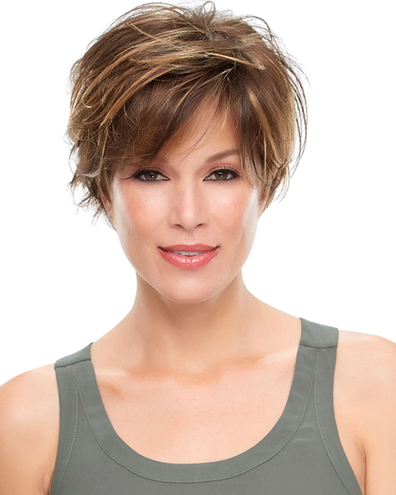 Mariska-Petite | Lace Front & Monofilament Synthetic Wig By Jon Renau 5 Mariska-Petite | Lace Front & Monofilament Synthetic Wig By Jon Renau - Image 5