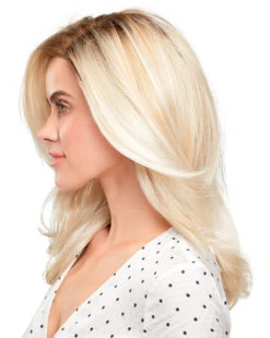 Miranda (Exclusive) | Lace Front & Monofilament Part Synthetic Wig By Jon Renau -Best Wig Outlet Store JR5996R Miranda FS24 102S12 LagunaBlonde side