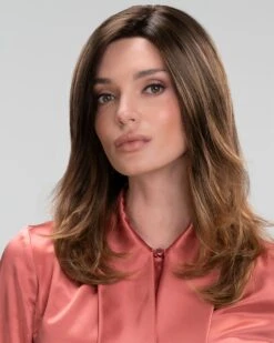 Miranda (Exclusive) | Lace Front & Monofilament Part Synthetic Wig By Jon Renau -Best Wig Outlet Store JR5996R Miranda S6 30A27RO Autumn Main