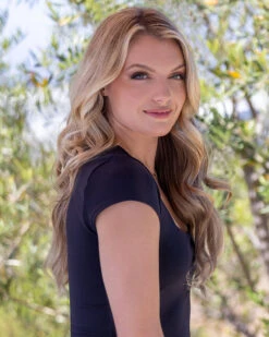 EasiHalo HH 18 Inch | Human Hair Clip-in Extension By Jon Renau -Best Wig Outlet Store JR928 EasiHalo HH 18inch 12F S1