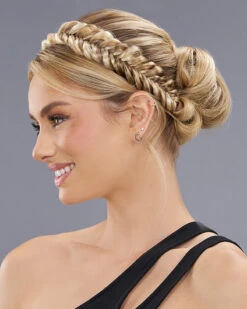 EasiBoho Bands Fishtail | Hair Piece By Jon Renau 8 EasiBoho Bands Fishtail | Hair Piece By Jon Renau -Best Wig Outlet Store JR940 easiBohoBandsFishtail 12F M3