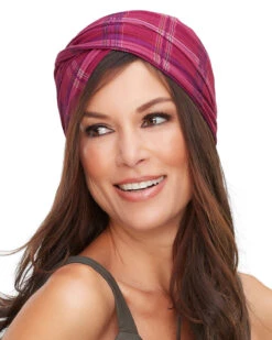 Softie Wrap Print Headwear -Best Wig Outlet Store JRSOWP CranberryFields SoftieWrap
