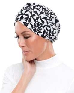 Softie Wrap Print Headwear -Best Wig Outlet Store JRSOWP Shifts side