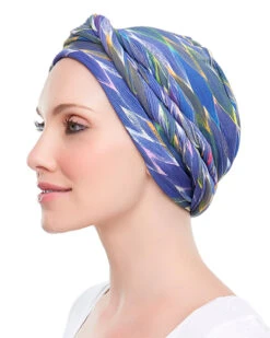 Softie Wrap Print Headwear -Best Wig Outlet Store JRSOWP SoftieWrapPrint Marquise Multi 1