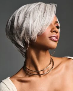 Jayla | Lace Front & Monofilament Part Synthetic Wig By Kim Kimble -Best Wig Outlet Store KK31007 Jayla Model3 M