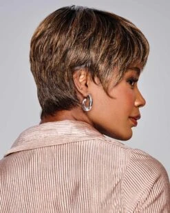 Nia | Lace Front Synthetic Wig By Kim Kimble -Best Wig Outlet Store KK31016 Nia Model2 S2