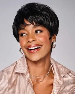 Nia | Lace Front Synthetic Wig By Kim Kimble -Best Wig Outlet Store KK31016 Nia Model M1