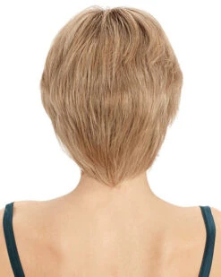 PLF003HM | Lace Front & Monofilament Human Hair Wig By Louis Ferre 6 PLF003HM | Lace Front & Monofilament Human Hair Wig By Louis Ferre -Best Wig Outlet Store LF003HM PLF003 back