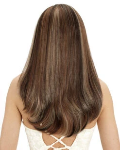 PLF005HM | Lace Front & Monofilament Human Hair Wig By Louis Ferre -Best Wig Outlet Store LF005HM PLF005 back