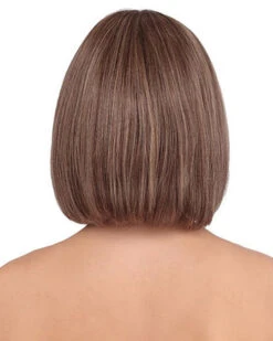 PLF009HM | Lace Front & Monofilament Human Hair Wig By Louis Ferre 6 PLF009HM | Lace Front & Monofilament Human Hair Wig By Louis Ferre -Best Wig Outlet Store LF009HM PLF009 back