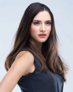 NRC002HM Petite/Average | Monofilament Human Hair Wig By Louis Ferre -Best Wig Outlet Store LFC002HMPA NRC002 CaramelCream side2