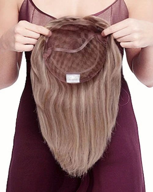 Toppiece 5001 | Half Monofilament Human Hair Wig By Louis Ferre 1 Toppiece 5001 | Half Monofilament Human Hair Wig By Louis Ferre