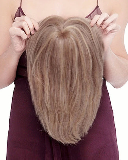 Toppiece 5001 | Half Monofilament Human Hair Wig By Louis Ferre 2 Toppiece 5001 | Half Monofilament Human Hair Wig By Louis Ferre - Image 2