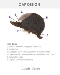 Diana | Monofilament Synthetic Hair Wig By Louis Ferre -Best Wig Outlet Store LF IllusionFront cap 7036660c d745 4a32 b058 1ae535266e05