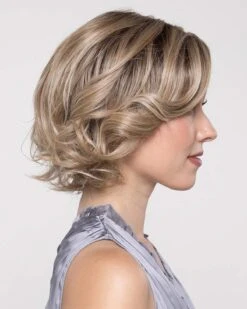 Glamour Day | Lace Front & Monofilament Part Synthetic Wig By Stephen Designs -Best Wig Outlet Store LMP1007 GlamourDay SR19 23 RootedCreamyCoco S2 1